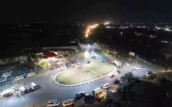 Checkout The Beautiful Looks Of Osogbo At Night (Photos)